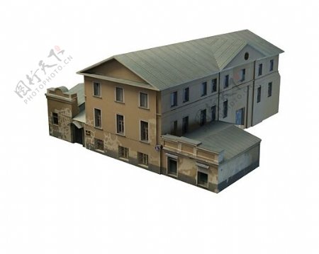 居民楼3d模型