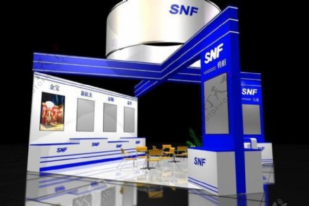 SNF展厅3D模型