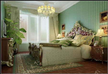 绿色环保卧室