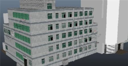 楼房楼宇游戏模型