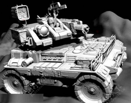 霸气坦克车模型