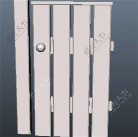 栅栏护栏游戏模型