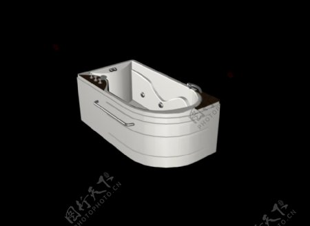 3DMAX大气奢华尊贵浴缸模型
