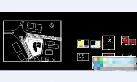 某影剧院建筑施工图CAD图纸下载