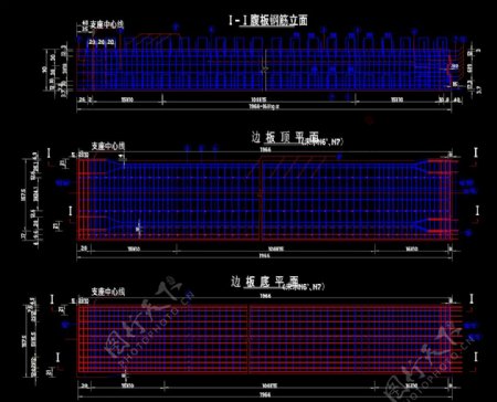 边跨边板普通钢筋构造图