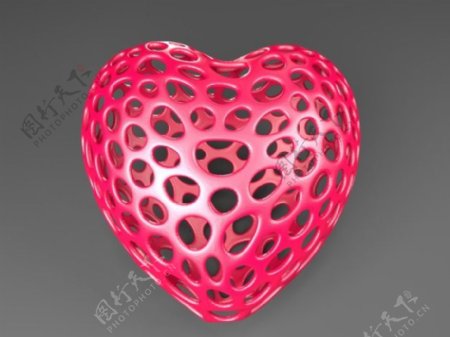 心脏的Voronoi风格