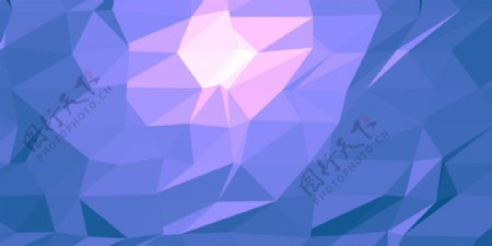 紫三角晶状体背景