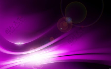 紫色流线素材