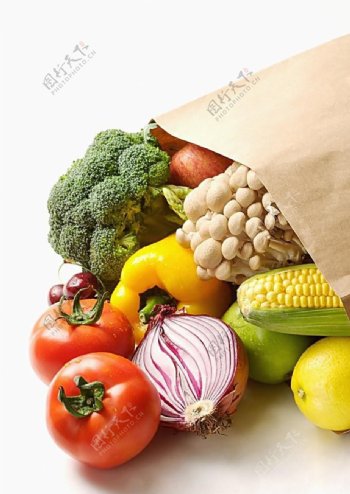 一包蔬菜图片