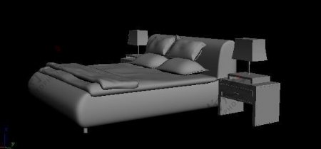 床具3D模型