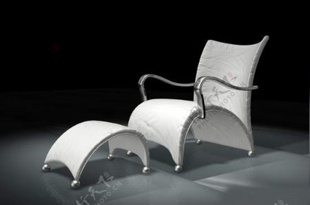 简约唯美创意沙发3D模型素材