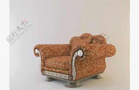新古典沙发3D模型