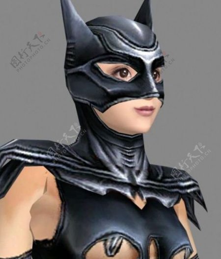 女蝙蝠侠面具模型