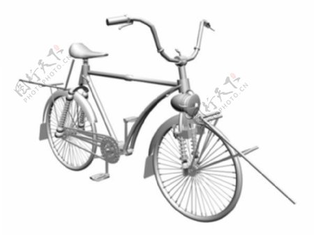 自行车模型图
