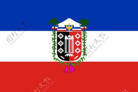 La阿劳卡尼亚智利剪贴画国旗