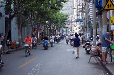 上海的大街图片