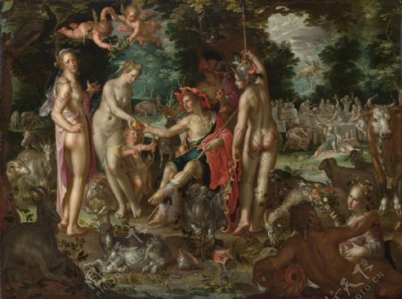 1577620高清西方古典人物宗教人物神话人物巴洛克艺术油画装饰画