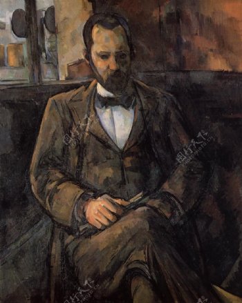 PaulCzanne0154法国画家保罗塞尚paulcezanne后印象派新印象派人物风景肖像静物油画装饰画