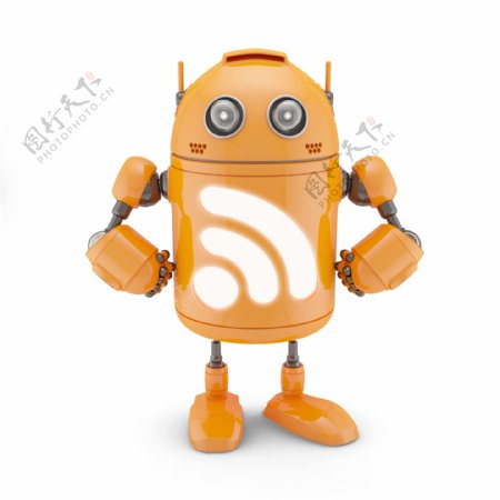 RSS图标机器人