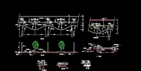 花池树池园林建筑施工图