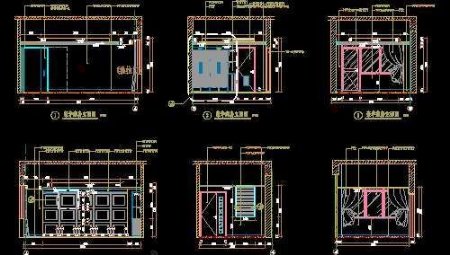 高级病房楼装修CAD施工图素材37