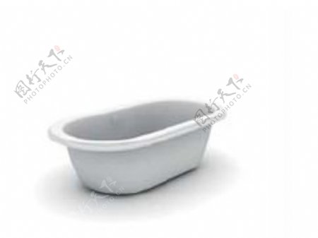 浴缸3d模型卫生间用品装修效果图18