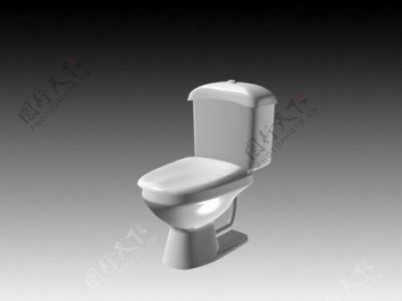 坐便器3d模型卫生间用品设计素材13