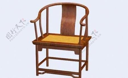 室内家具之明清椅子053D模型