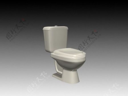 坐便器3d模型卫生间用品模型8