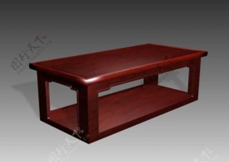 桌子茶几办公桌等3D现代家具模型20081129更新43