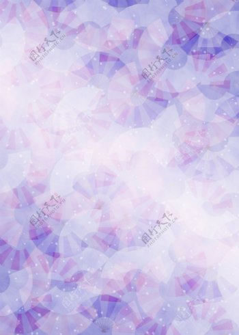 紫色花纹渐变叠加单页背景图