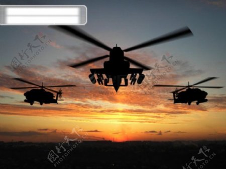阿帕奇直升机图片素材