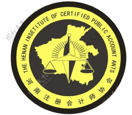 河南注册会计师协会logo