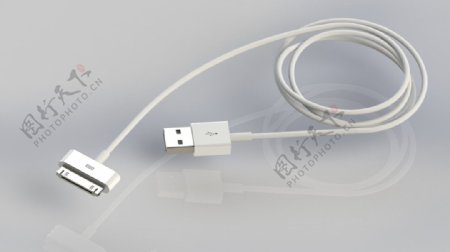 苹果iPhoneiPodUSB充电电缆电线