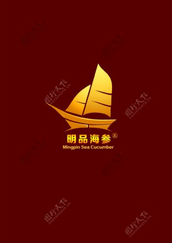 明品海参logo