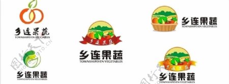 乡连果蔬logo图片