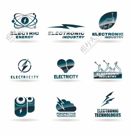电能企业logo设计图片