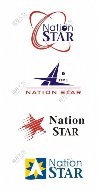 蓝色之星logo图片