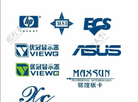 品牌电脑logo图片