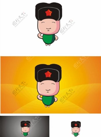 卡通形象logo图片