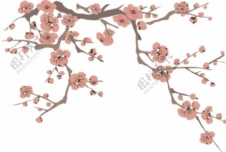 中国画水墨花卉系列2
