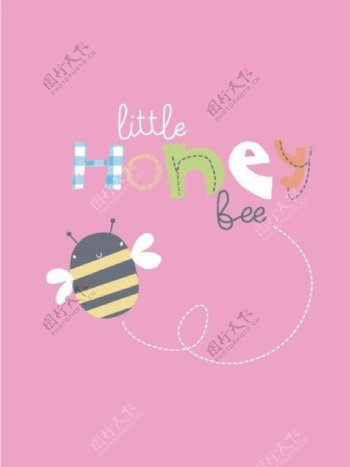 小蜜蜂卡通图片