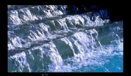 小区喷泉流水视频图片
