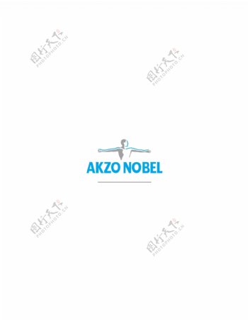 AkzoNobellogo设计欣赏软件和硬件公司标志AkzoNobel下载标志设计欣赏