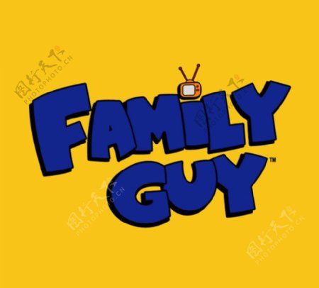 FamilyGuylogo设计欣赏FamilyGuy卡通形象LOGO下载标志设计欣赏