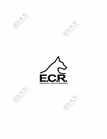 ECRlogo设计欣赏ECR教育机构标志下载标志设计欣赏