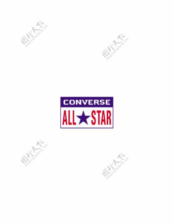 ConverseAllStarlogo设计欣赏足球和娱乐相关标志ConverseAllStar下载标志设计欣赏