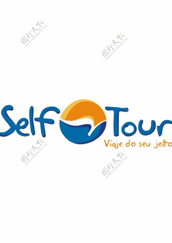 SELFTOURlogo设计欣赏SELFTOUR旅游网站LOGO下载标志设计欣赏