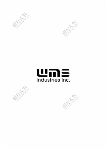 WMSIndustrieslogo设计欣赏WMSIndustries企业工厂LOGO下载标志设计欣赏