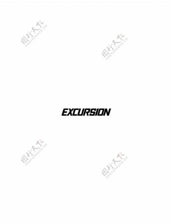 Excursionlogo设计欣赏Excursion矢量汽车标志下载标志设计欣赏